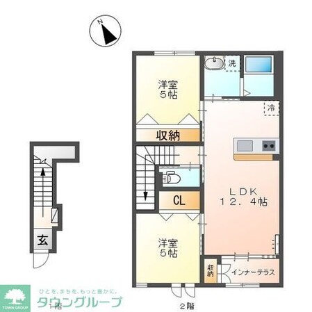 ジュアンの物件間取画像